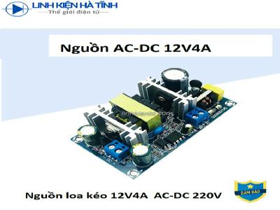 Mạch nguồn 12V 4A CÔNG SUẤT 50W Mạch nguồn 12V 4A CÔNG SUẤT 50W